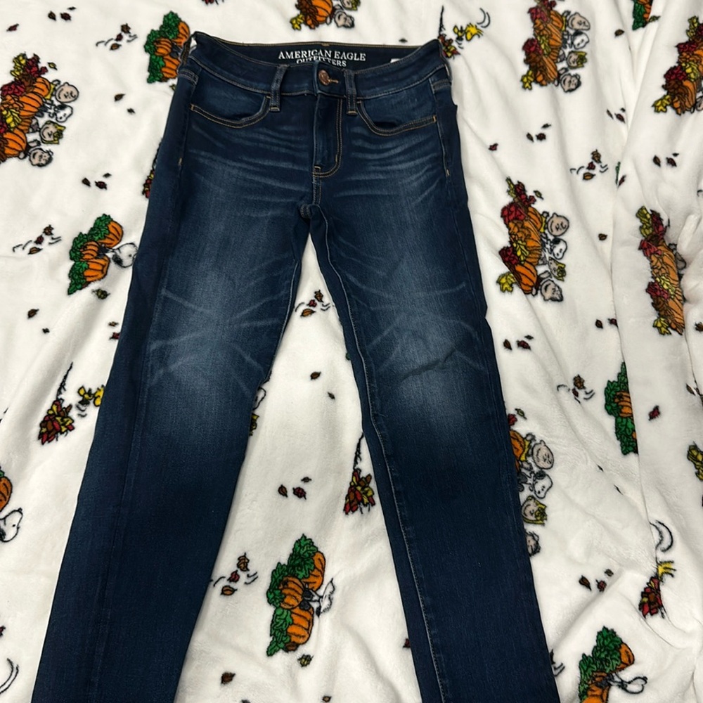 American eagle jeggings crop